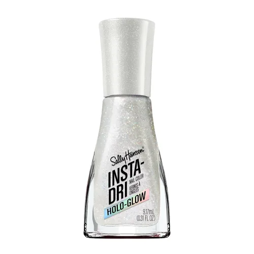 Vista 40 de Sally Hansen Insta-Dri Esmalte de uñas Secado rápido, larga duración, brillo sin rayas Transparente, Brillo 104 centelleo, centelleo