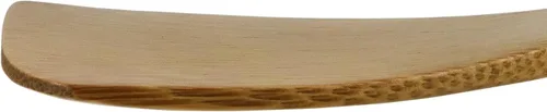 Vista 6 de Espátula Miso de Bambú 5.51 in (140mm), Cuchara, Herramienta para Miso, Bambú Ahumado, Hecho en Japón
