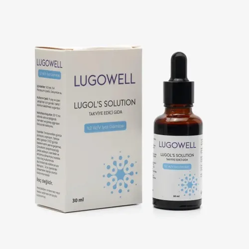 Vista 5 de LugoWell Lugol's Solution Gotas de yodo y potasio al 2% 1.0 fl oz/1 fl oz Tapa enrollable