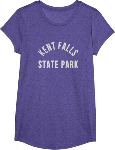 Vista 18 de Kent Falls State Park Connecticut Arch CT Camiseta, Azul