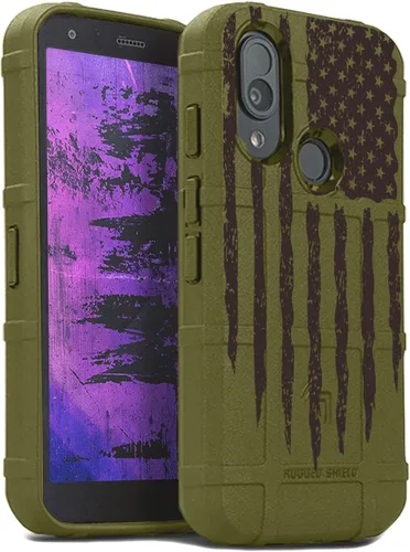 Vista 9 de Nakedcellphone Special Ops Series - Funda para teléfono CAT S62 Pro, diseño de camuflaje Protector resistente, cubierta flexible de TPU