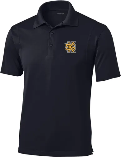 Vista 38 de Polo atlético de micro piqué NCAA para hombre Prime con cuello propio