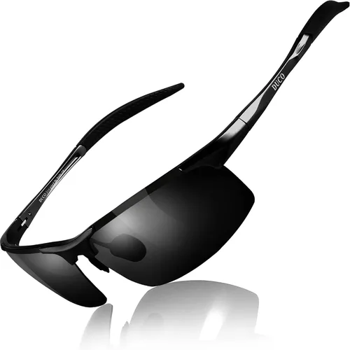 Vista 96 de Duco - Gafas de sol deportivas polarizadas para hombre con protección UV 8177s