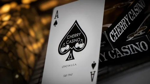 Vista 3 de Murphy's Magic Supplies, Inc. Pure Imagination Projects - Juego de cartas con sellos numerados de edición limitada Cherry Casino