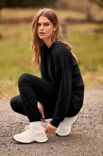 Vista 59 de Prettygarden - Conjunto de pijama de dos piezas para mujer, diseño de teñido anudado, sudadera informal de manga larga con pantalones largos, ropa