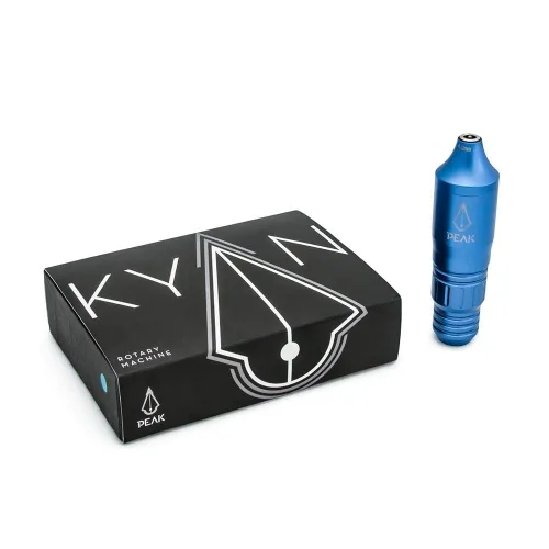 Vista 2 de Peak Kyan Pen Rotary Tattoo Machine (azul)