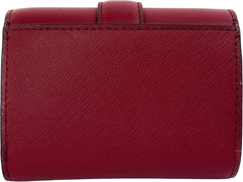 Vista 3 de Michael Kors Carmen - Cartera mediana con solapa, mulberry, Cartera