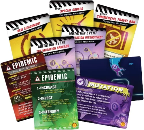 Vista 3 de Pandemia en el borde de expansión, juego de mesa, 2ª edición