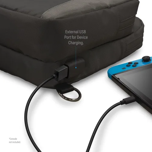 Vista 6 de Let's Game Anywhere "DoubleJumper" Hybrid Sling BagBackpack