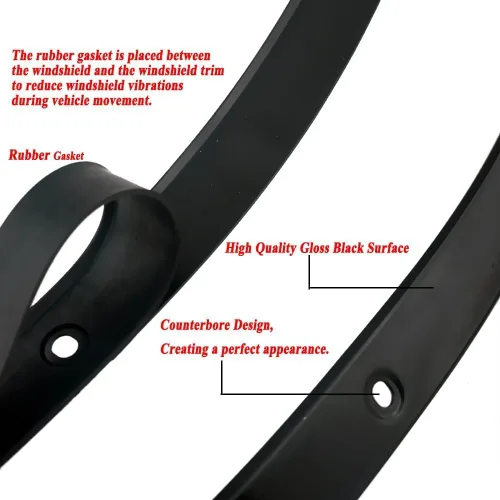 Vista 7 de Parabrisas de motocicleta de acero negro brillante suave compatible con Harley Davidson Touring Street Glide Electra Glide Ultra Limited Tri Glide