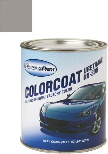 Vista 387 de Aerosol para pintura de retoque automotriz Dodge Stratus - Capa transparente metálica de acero plateado A4/DA4 - Paquete todo incluido