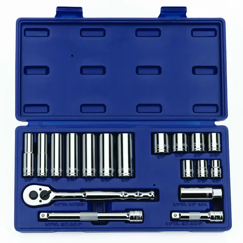 Vista 5 de Williams JHW50663 Juego de herramientas de 15 piezas de 3/8 pulgadas con caja compacta - SAE de 6 puntos