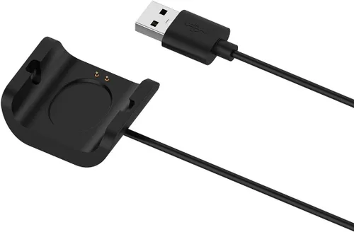 Vista 3 de Paquete de 2 cargadores compatibles con cargador Amazfit bip S de repuesto, cable USB de 3.3 pies para Amazfit Bip S A1805