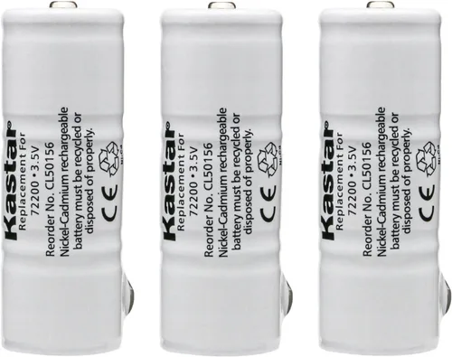 Vista 6 de Kastar Paquete de 1 batería Ni-CD de 3.5 V 750 mAh de repuesto para Welch Allyn 71670, 60835, 71000, 11720 11730, Otoscopio 20000, Otoscopio 71000