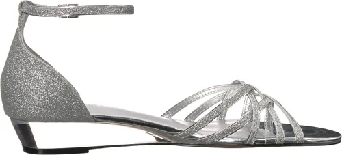 Vista 6 de Easy Street Sandalias de cuña cruzada Tarrah de piel sintética para mujer