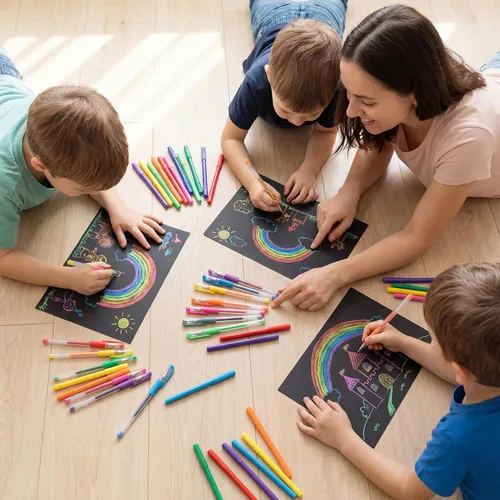 Vista 4 de Fainne 150 hojas de papel de cartulina pastel, cartulina de peso medio con cubierta de 67 libras, papel de 8.5 x 11 pulgadas para manualidades