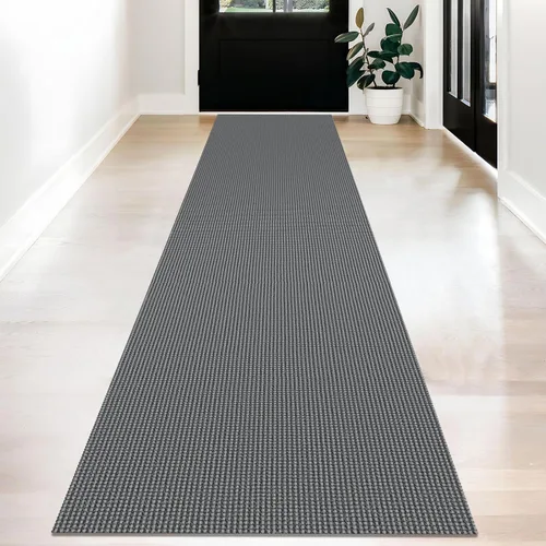Vista 50 de KOZYFLY - Tapetes de pasillo, lavables, con respaldo de goma antideslizante, tapete de algodón para interiores, entrada, puerta trasera, habitación