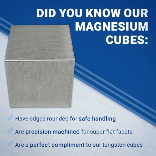 Vista 6 de Cubo de magnesio de 4 pulgadas, tamaño más grande