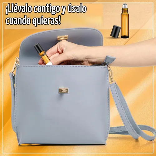 Vista 5 de 96 piezas de botellas de rodillo para aceites esenciales de 10 ml, botellas de vidrio vacías con bolas de acero inoxidable, a prueba de fugas