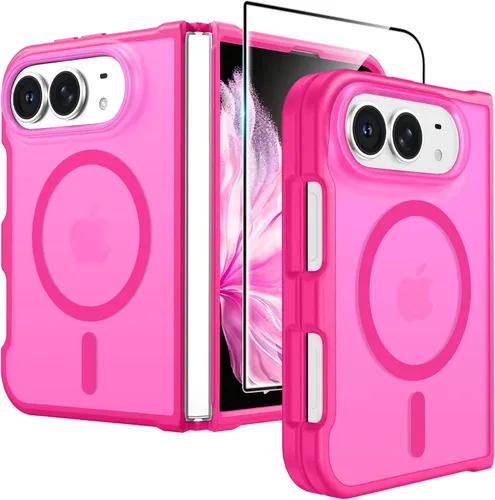 Vista 197 de FNTCASE Funda para Samsung Galaxy S25-Plus: S24-Plus de doble capa Negro