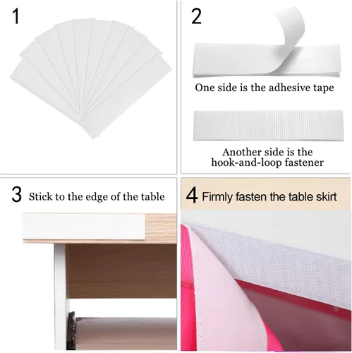 Vista 6 de Falda para mesa de tutú de tul, decoración de mesa rectangular o redonda para fiesta de boda, dama de honor, hermana, disfraz, moda de lujo