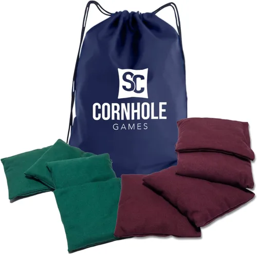 Vista 15 de Bolsas de cornhole resistentes al clima (juego de 8) - Tamaño/peso profesional de regulación (16 oz) - Uso en tableros de cornhole profesionales