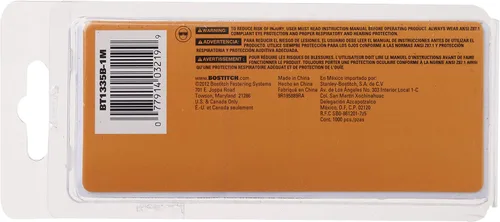 Vista 3 de BOSTITCH Clavos de calibre 18, 1-3/8 pulgadas, 1000 por caja (BT1335B-1M)