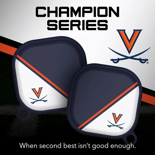 Vista 2 de Affinity Bands Virginia Cavaliers Champion Series HDX - Funda compatible con Samsung Galaxy Buds Pro