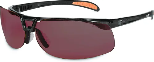 Vista 9 de Uvex por Honeywell Protégé Lentes de seguridad, con aro negro metálico y lente transparente con capa dura antiarañazos, ultradura (S4200-H5)
