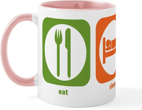 Vista 38 de CafePress Coffee Then Payroll Mugs - Taza de café de cerámica (11 oz)