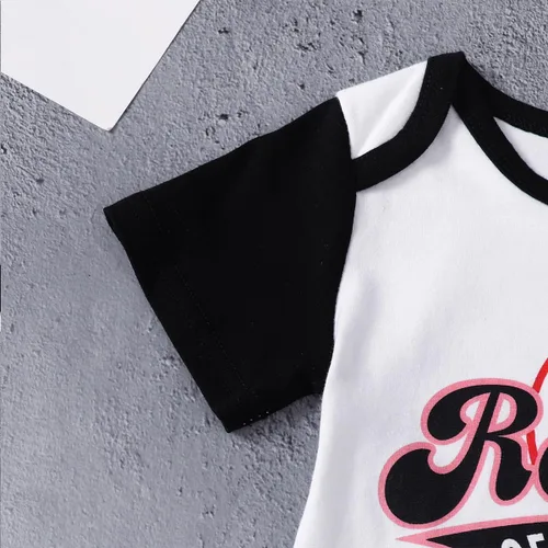 Vista 5 de Traje de primer cumpleaños para bebé niño, ropa de cumpleaños de un año, traje de béisbol deportivo para primer cumpleaños
