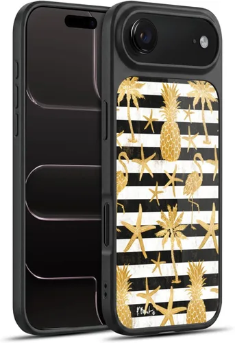 Vista 80 de Head Case Designs Officially Licensed Paul Brent Agate Mermaid Coastal Gel Armor Case [Military Grade Drop Protection] Compatible with Apple iPhone