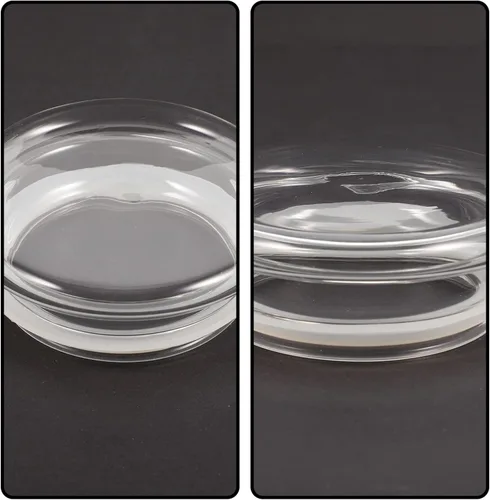 Vista 7 de UPKOCH 2 tapas de vidrio para tetera, repuesto prémium para hervidor de té, bordes redondeados lisos, fáciles de limpiar para mantener teteras