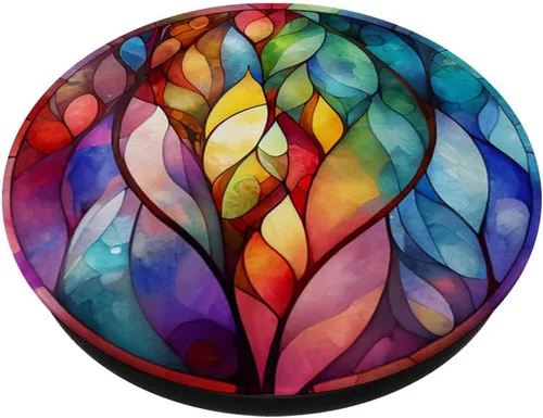 Vista 2 de Hermoso PopSockets de acuarela para vidrieras intercambiables PopGrip