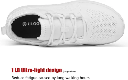 Vista 3 de ulogu Zapatos deportivos impermeables para mujer, cómodos, ligeros, antideslizantes, para caminar