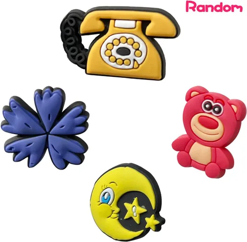 Vista 2 de Chankai 3050100125 dijes aleatorios para zapatos zuecos, zapatos, pulsera, decoración de zapatos, regalos de fiesta, Cloruro de polivinilo