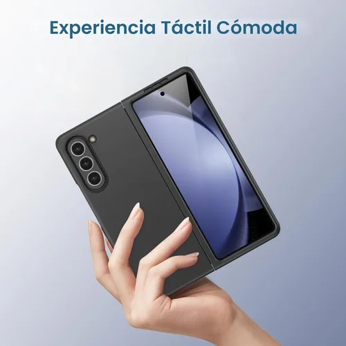 Vista 8 de Ruky - Funda para Z Fold 5, con protector de pantalla integrado, color negro
