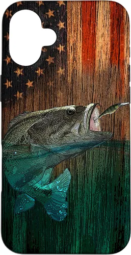 Vista 22 de iPhone 16 Largemouth Bass pesca pescadores caso