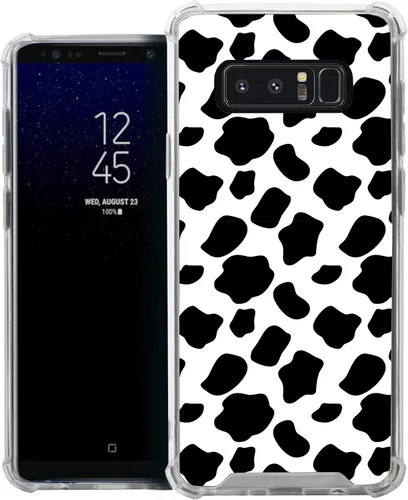 Vista 7 de CasesOnDeck Funda compatible con [Samsung Galaxy Note 8] Note 8, funda delgada y transparente de poliuretano termoplástico flexible con protección