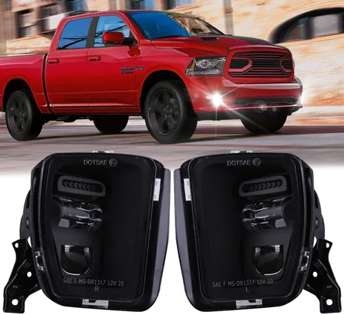 Vista 8 de Z-OFFROAD Conjunto de luz antiniebla LED aprobada por DOT compatible con Dodge Ram 1500 2002 2003 2004 2005 2006 2007 2008 Dodge Ram 2500/3500