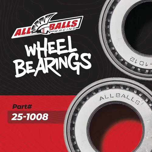 Vista 5 de All Balls Racing 25-1008 Kit de juntas de rodamiento de rueda compatible con/reemplazo para Polaris