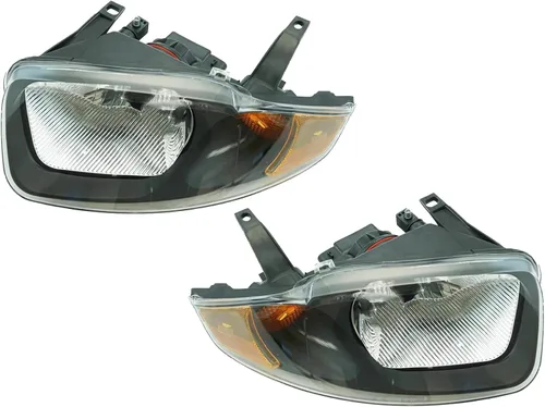 Vista 2 de 03-05 Chevy Cavalier - Juego de faros delanteros y faros delanteros