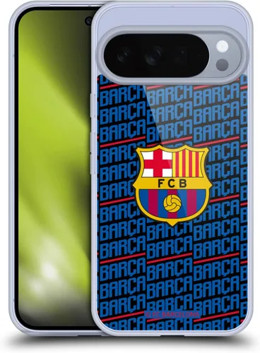 Vista 61 de Head Case Designs Funda de gel con licencia oficial del FC Barcelona Barca Crest Patterns [protección de grado militar] compatible con Google Pixel 3