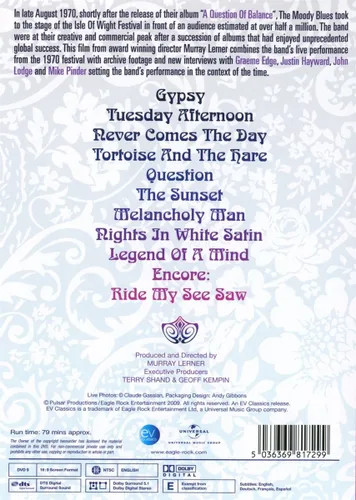 Vista 2 de Threshold of a Dream Live at the Isle of Wight