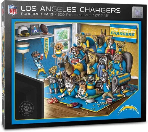 Vista 29 de YouTheFan NFL Purebred Fans - Rompecabezas de 500 piezas, un verdadero clavador