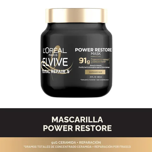 Vista 2 de L'Oreal Paris Elvive TR5 Power Restore Tratamiento multiusos (el embalaje puede variar)