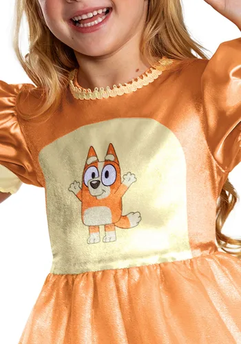 Vista 3 de Vestido de Bingo para Niña Pequeña de Bluey Multicolor