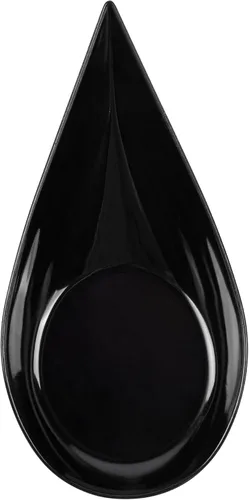Vista 14 de Restaurantware - Cucharas de lágrima de 4 x 2 pulgadas, 20 cucharas de aperitivo - Cuenca desechable, con sangría, cucharas de degustación de Negro