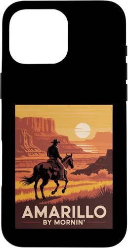 Vista 19 de Amarillo by Mornin Folk Style Western Country Music Case for iPhone 17