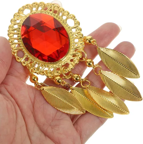 Vista 9 de 10 piezas de piedras preciosas colgante encanto con hojas doradas adorno gema colgante joyería brillante bolso encanto desmontable zapatos